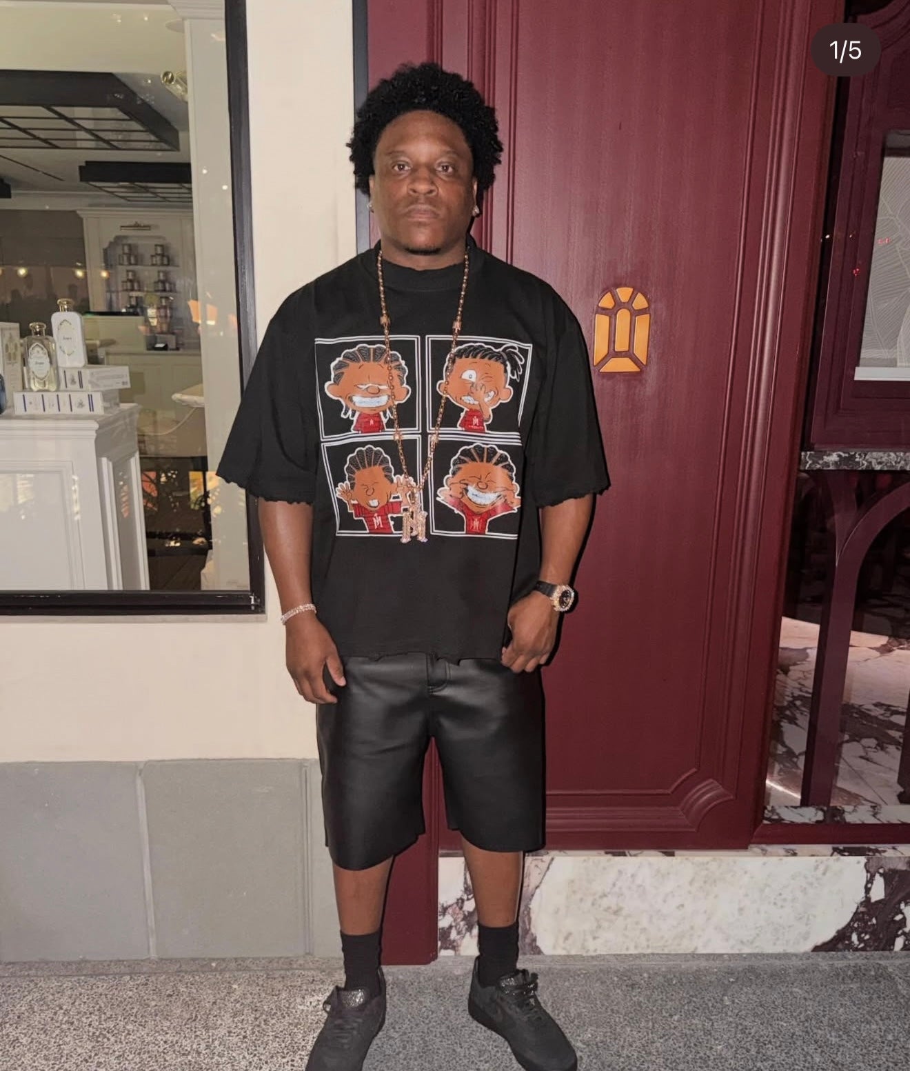 Million Faces Tee (Black)