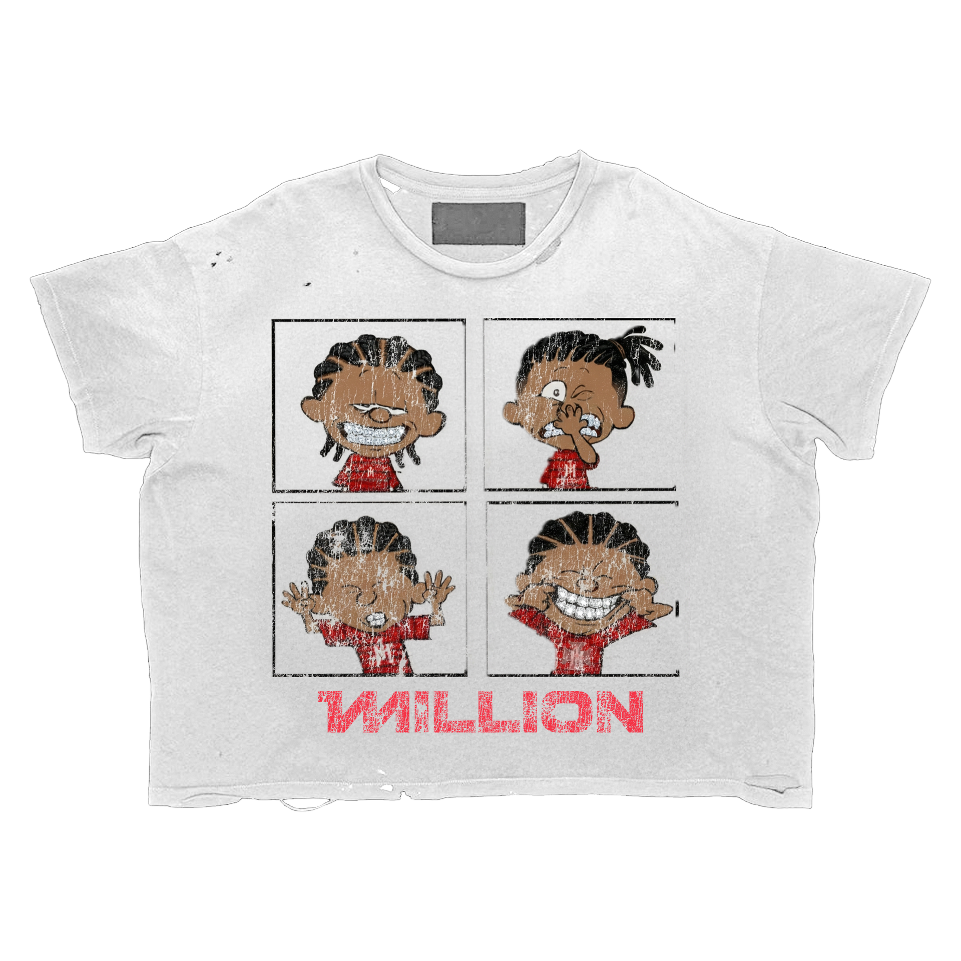 The Million Faces tee (White)