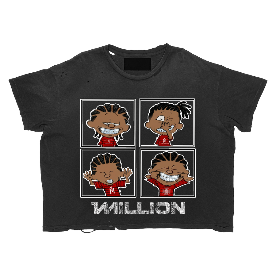 Million Faces Tee (Black)