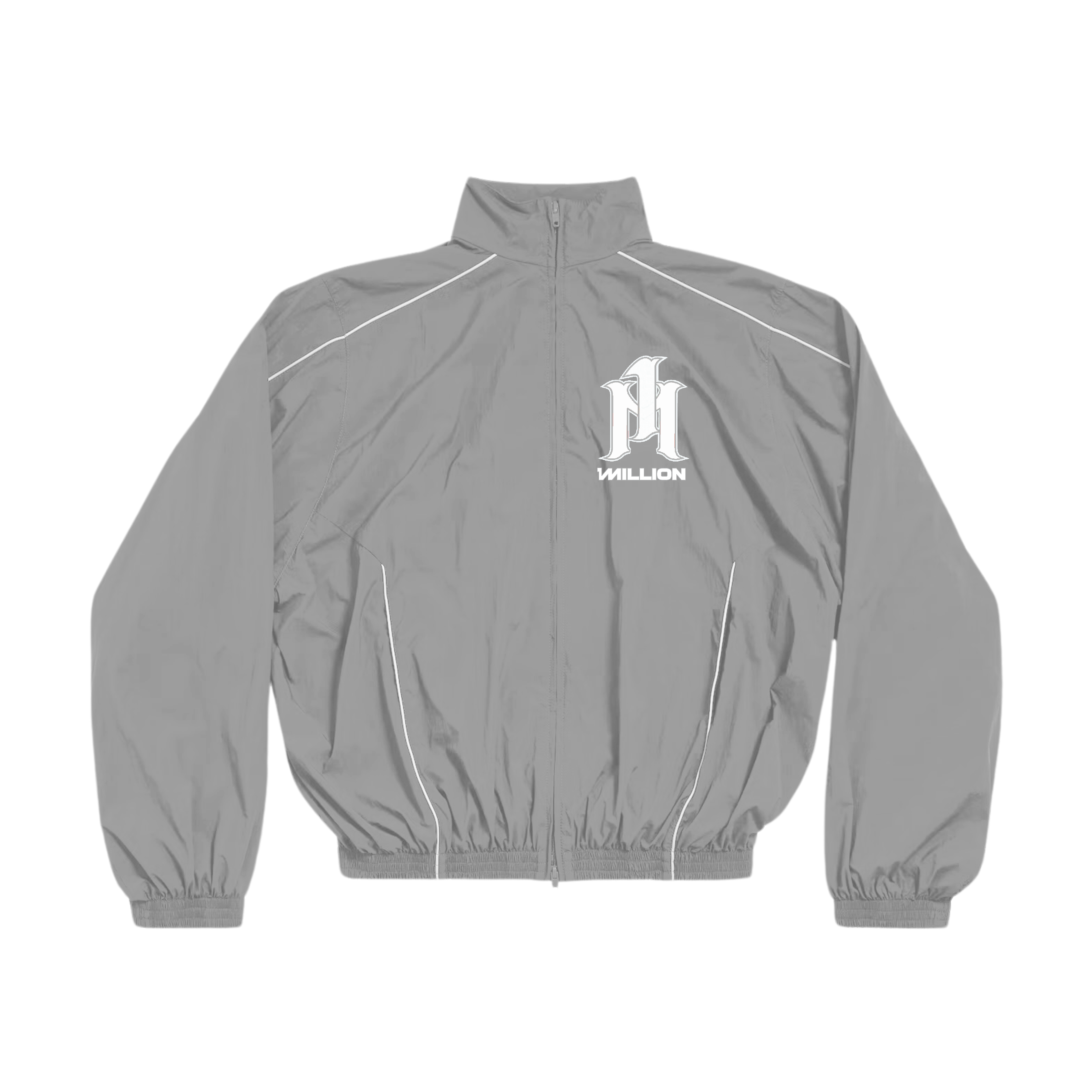 A GREY TRACK JACKET