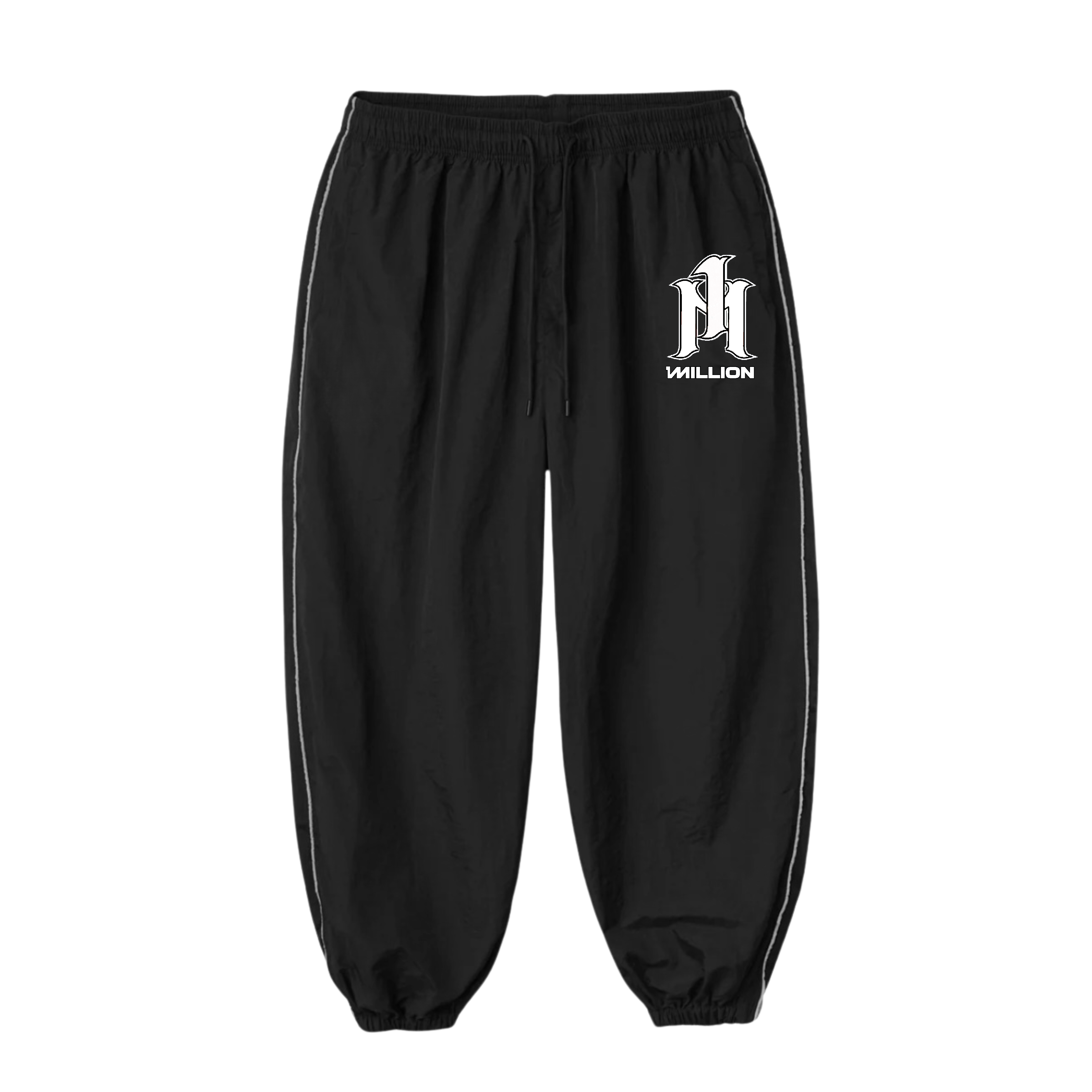 A BLACK TRACK PANTS